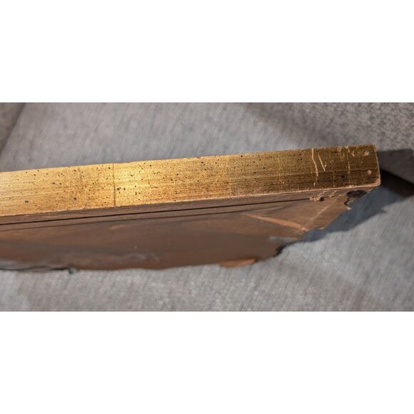 Vintage WonderArt "Foliage" Framed Needlepoint Fall Maple leaf Halloween - Picture 16 of 16